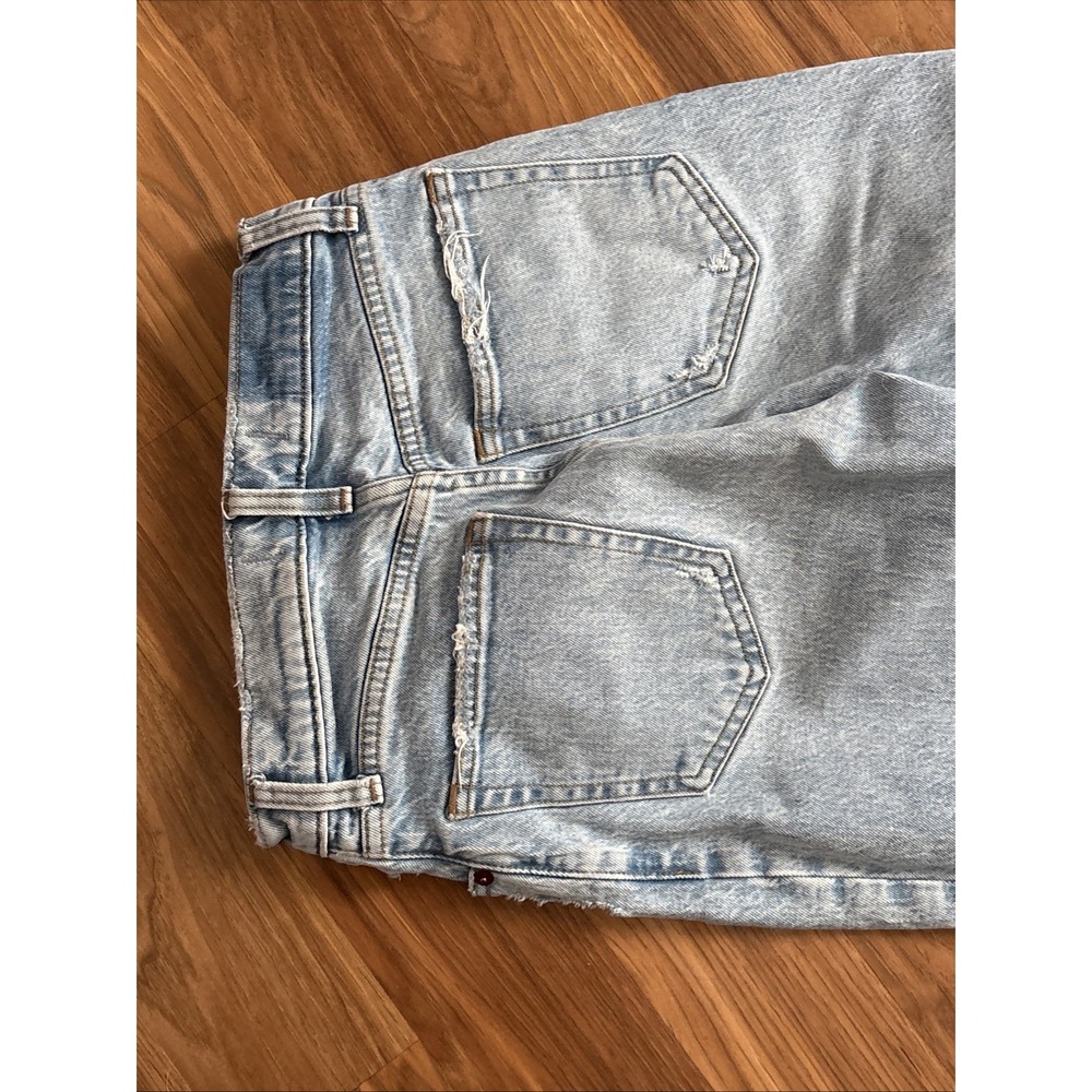Abercrombie & Fitch Curve Love 90's Straight Ultra High Rise Jeans Women's Sz 2 - Picture 8 of 9